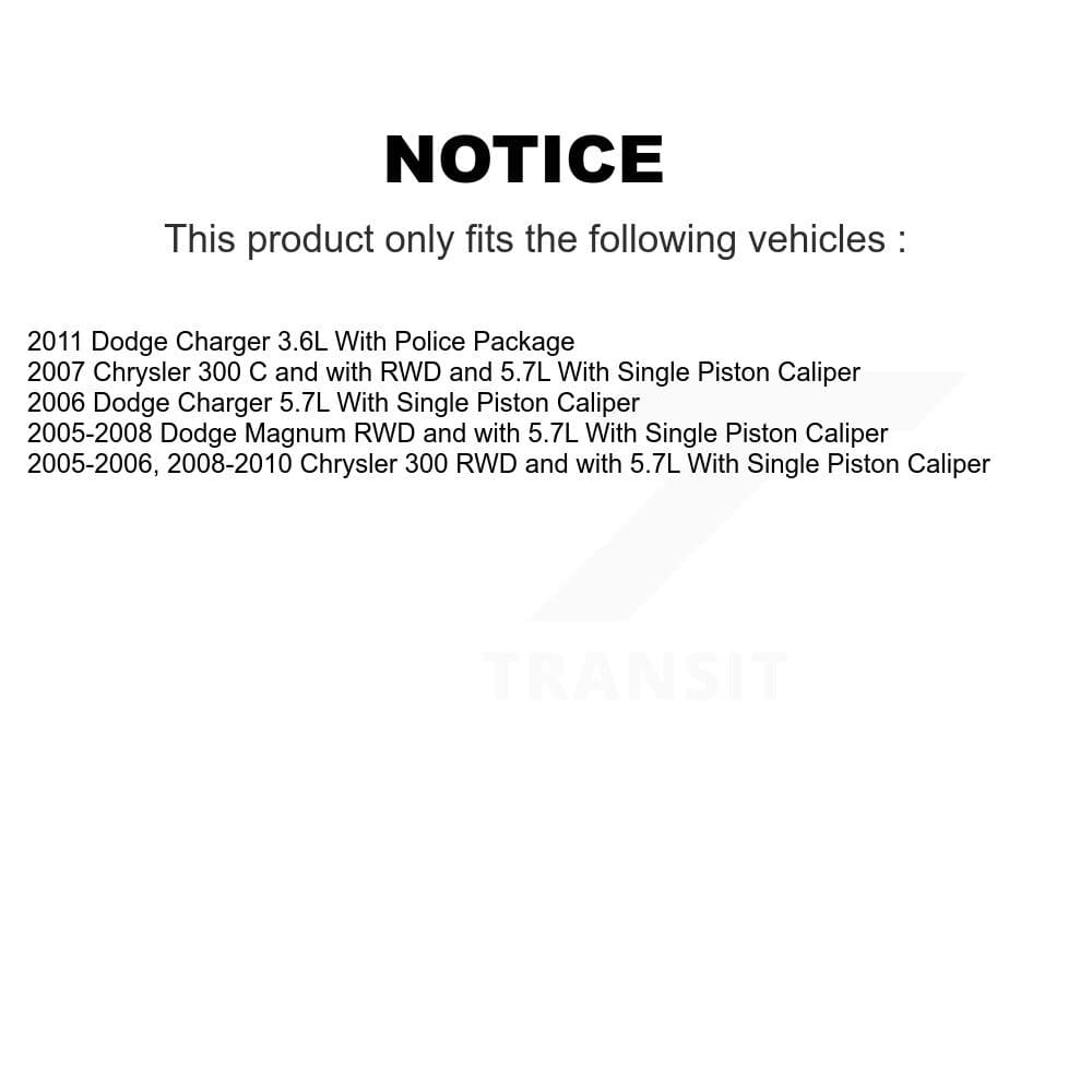 Transit Auto - KCD-100008C - Front Disc Brake Kits image 24