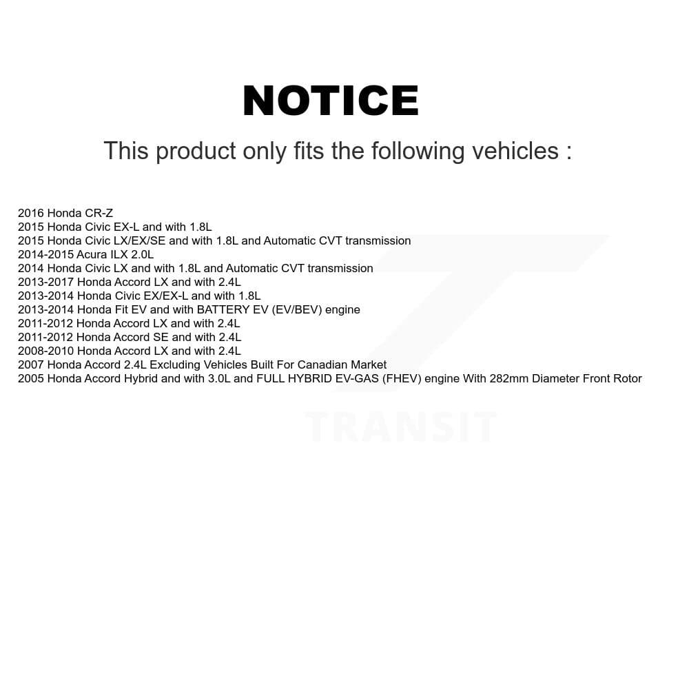 Transit Auto - KCD-100014T - Front Disc Brake Kits image 24