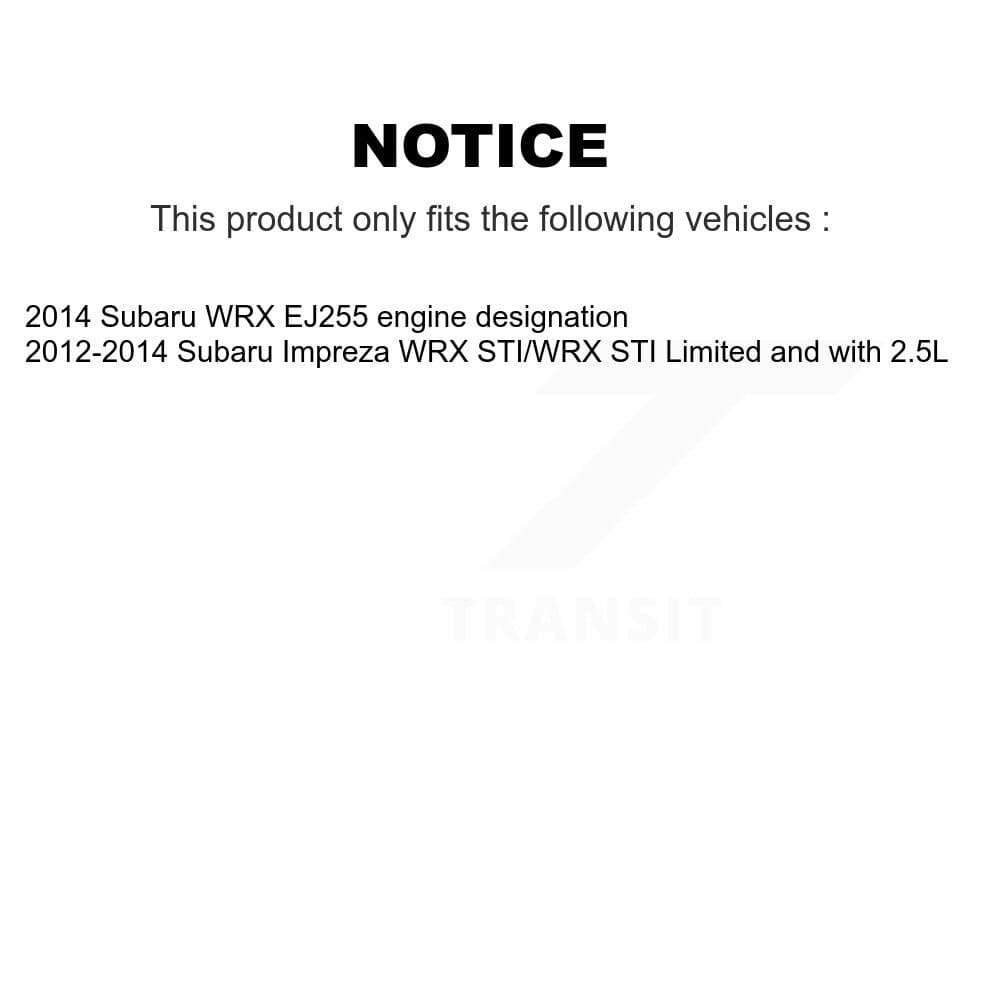 Transit Auto - KCD-100017P - Front Disc Brake Kits image 24