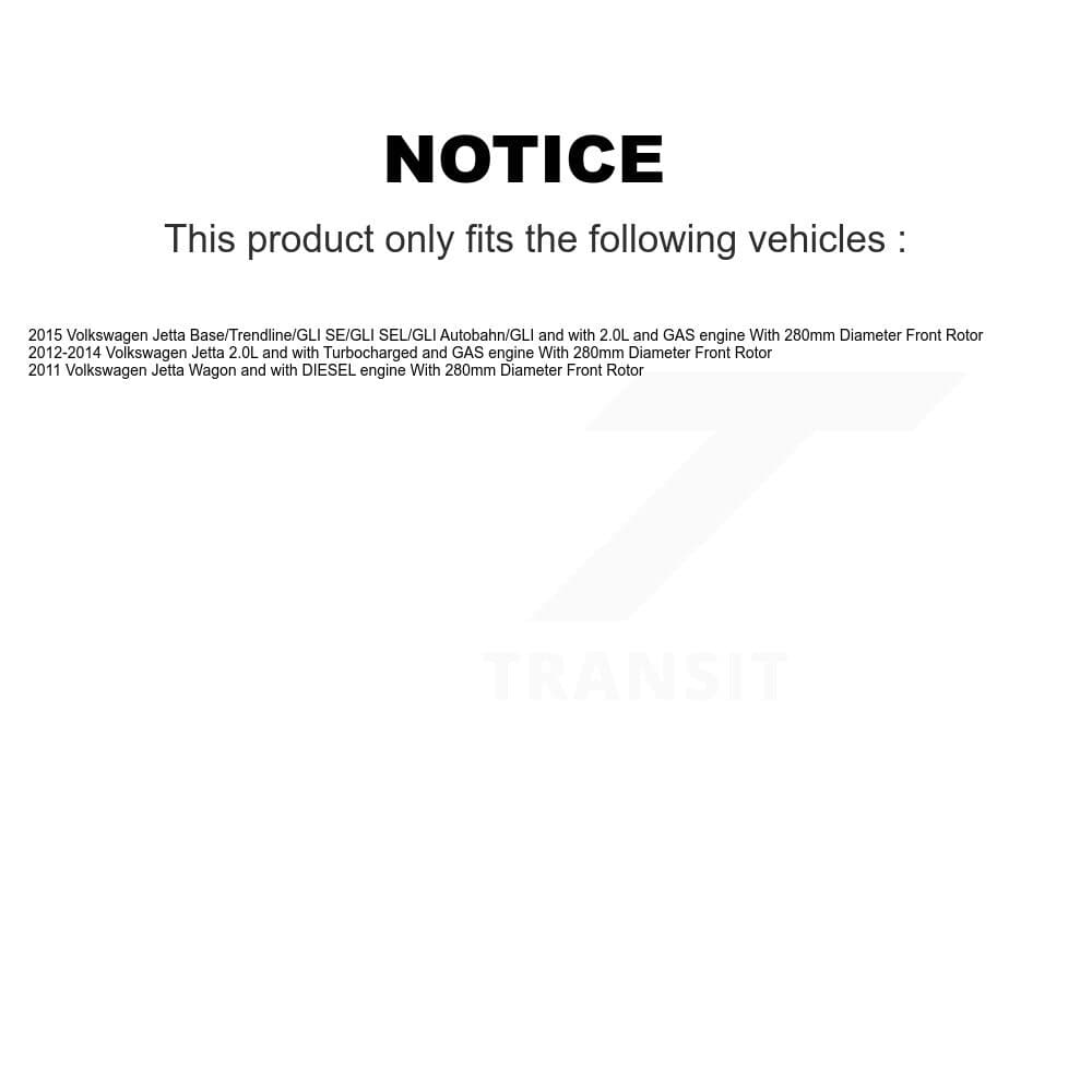 Transit Auto - KCD-100053P - Front Disc Brake Kits image 24