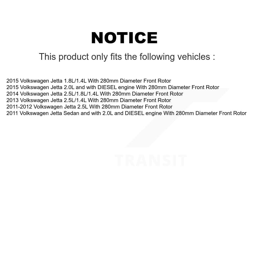 Transit Auto - KCD-100055P - Front Disc Brake Kits image 24