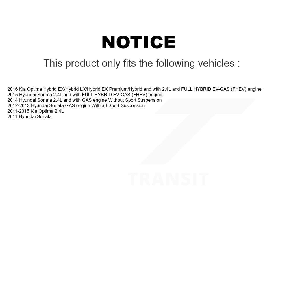 Transit Auto - KCD-100110N - Front Disc Brake Kits image 24