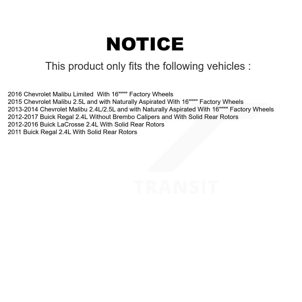 Transit Auto - KCD-100147S - Front Disc Brake Kits image 24