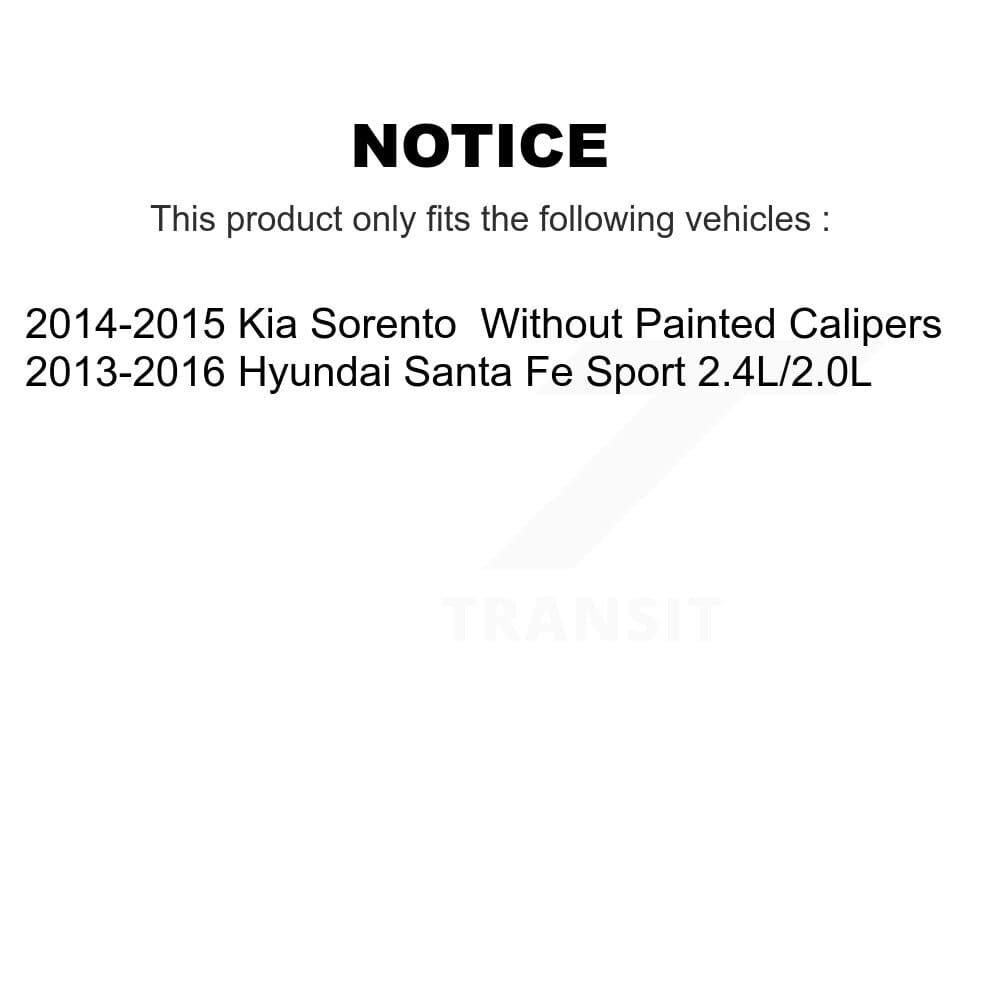 Transit Auto - KCD-100155S - Front Disc Brake Kits image 24