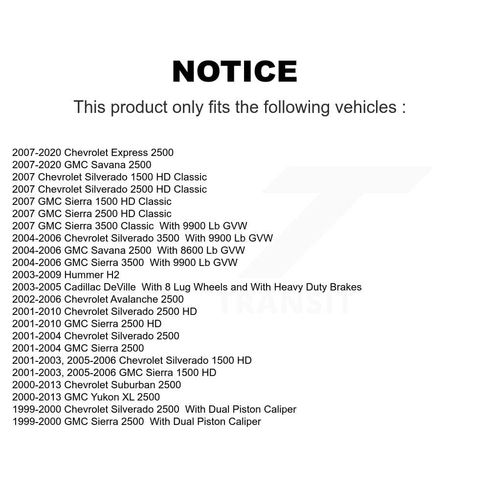 Transit Auto - KCD-100167P - Front Disc Brake Kits image 24