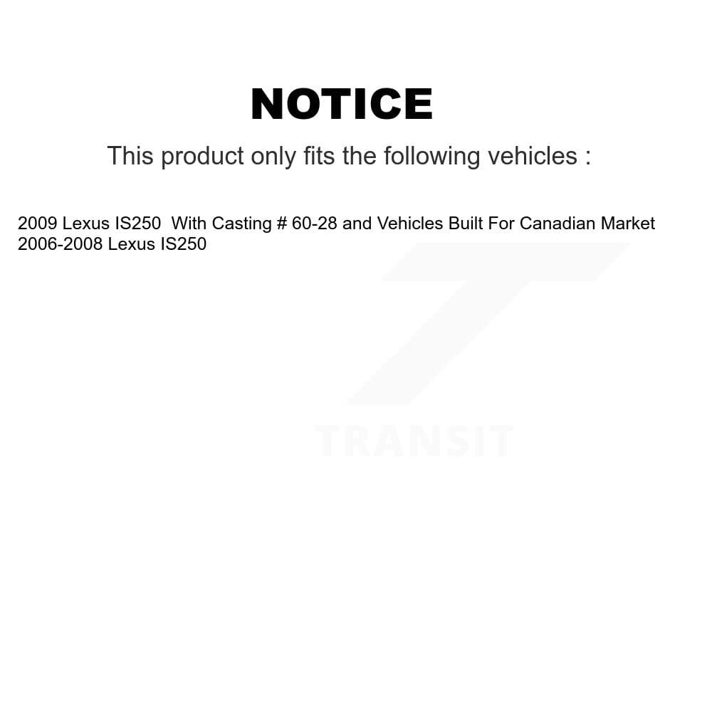 Transit Auto - KCD-100232S - Front and Rear Disc Brake Kits image 24