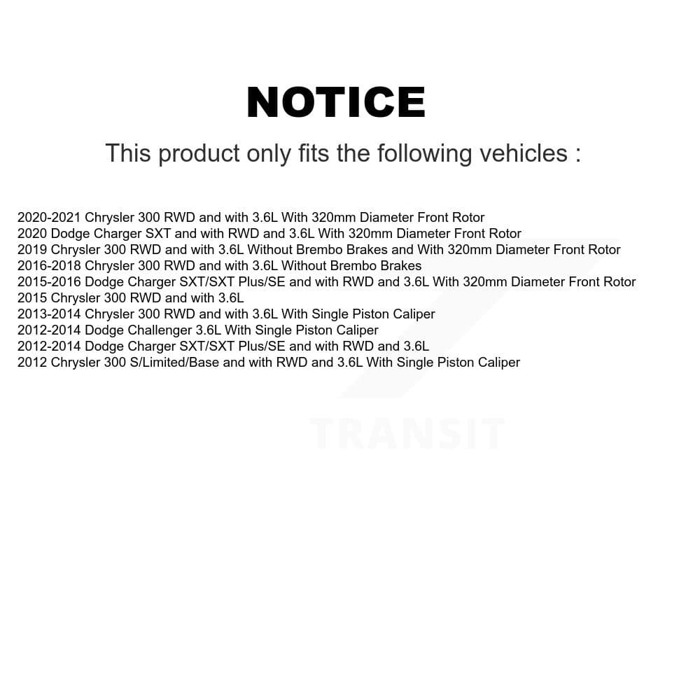 Transit Auto - KCD-100247N - Front Disc Brake Kits image 24