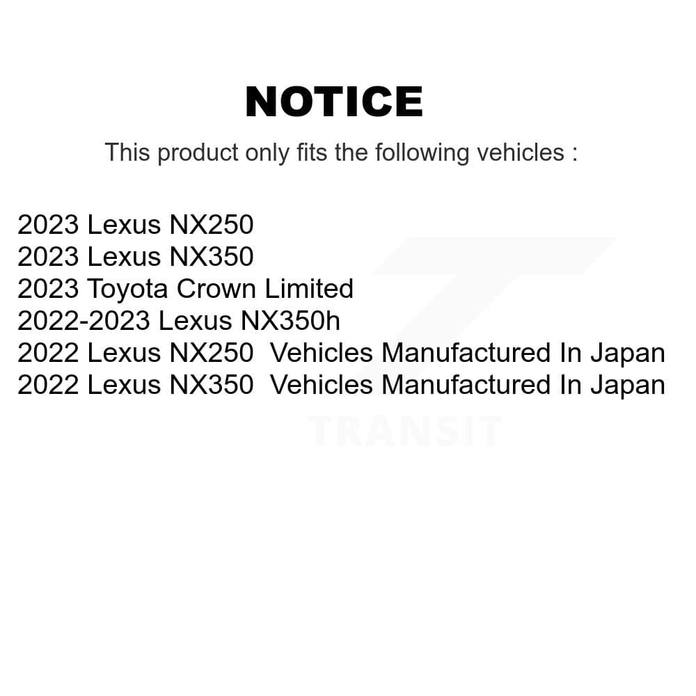 Transit Auto - KCD-100252N - Front Disc Brake Kits image 24