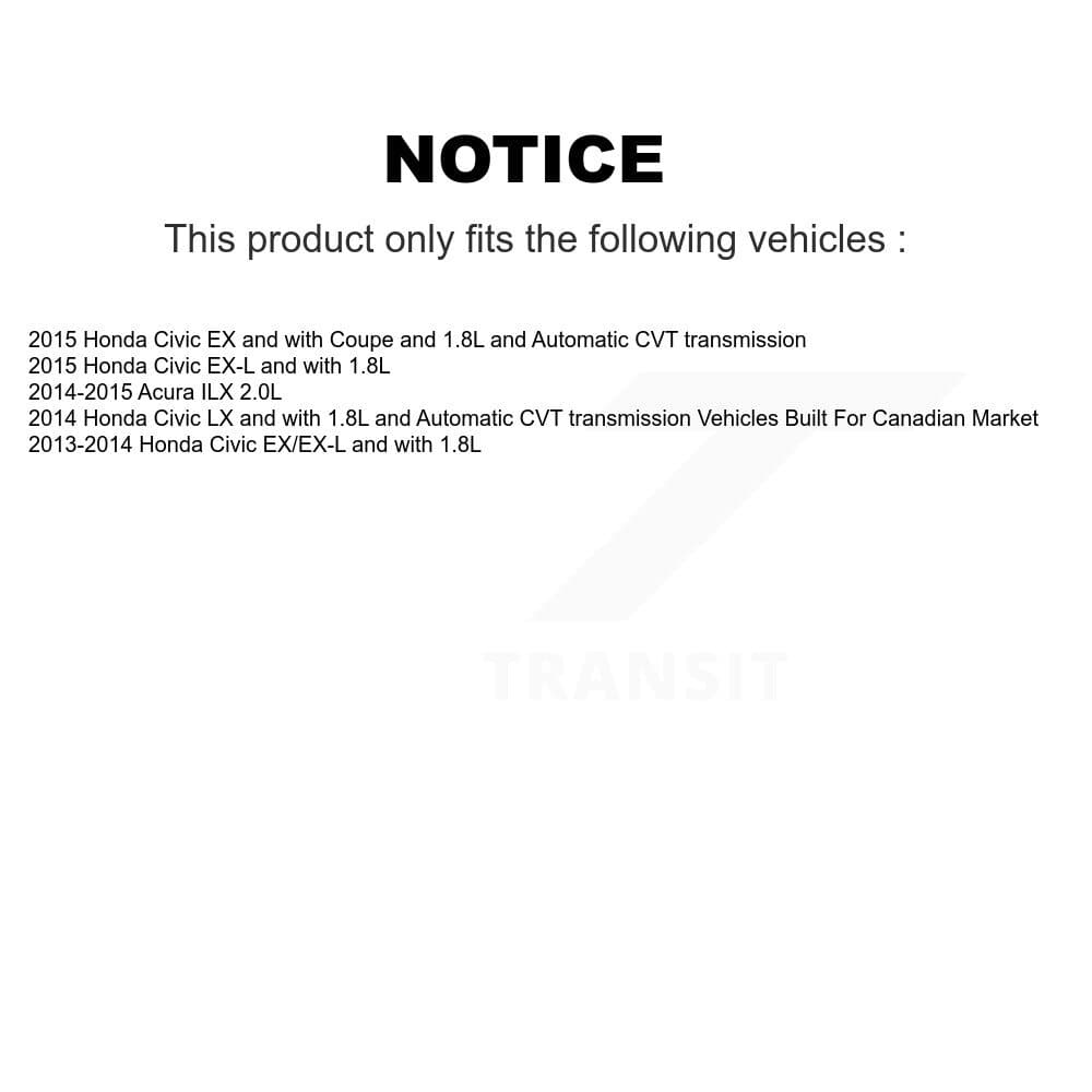 Transit Auto - KCD-100294S - Front and Rear Disc Brake Kits image 24