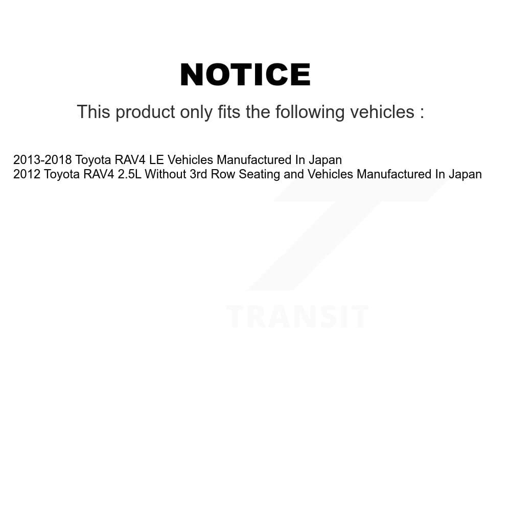 Transit Auto - KCD-100330C - Front and Rear Disc Brake Kits image 24