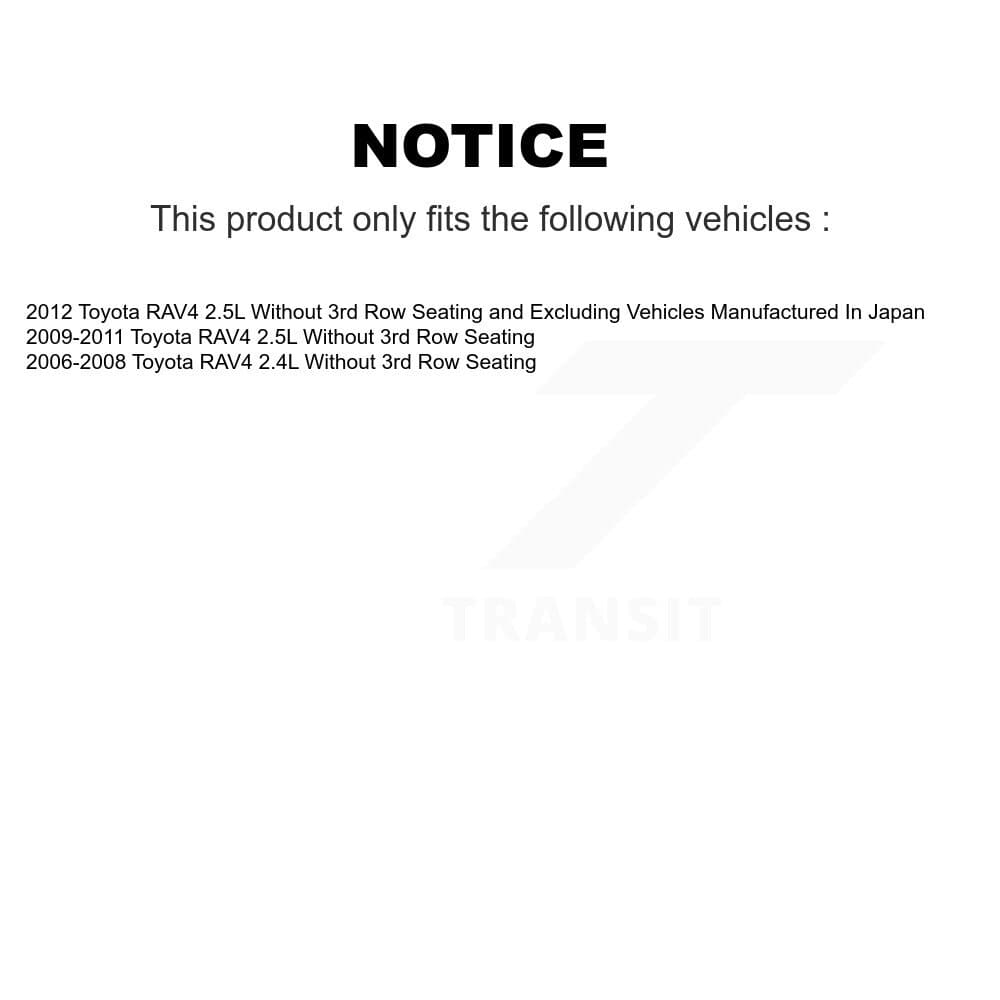 Transit Auto - KCD-100443N - Front and Rear Disc Brake Kits image 24