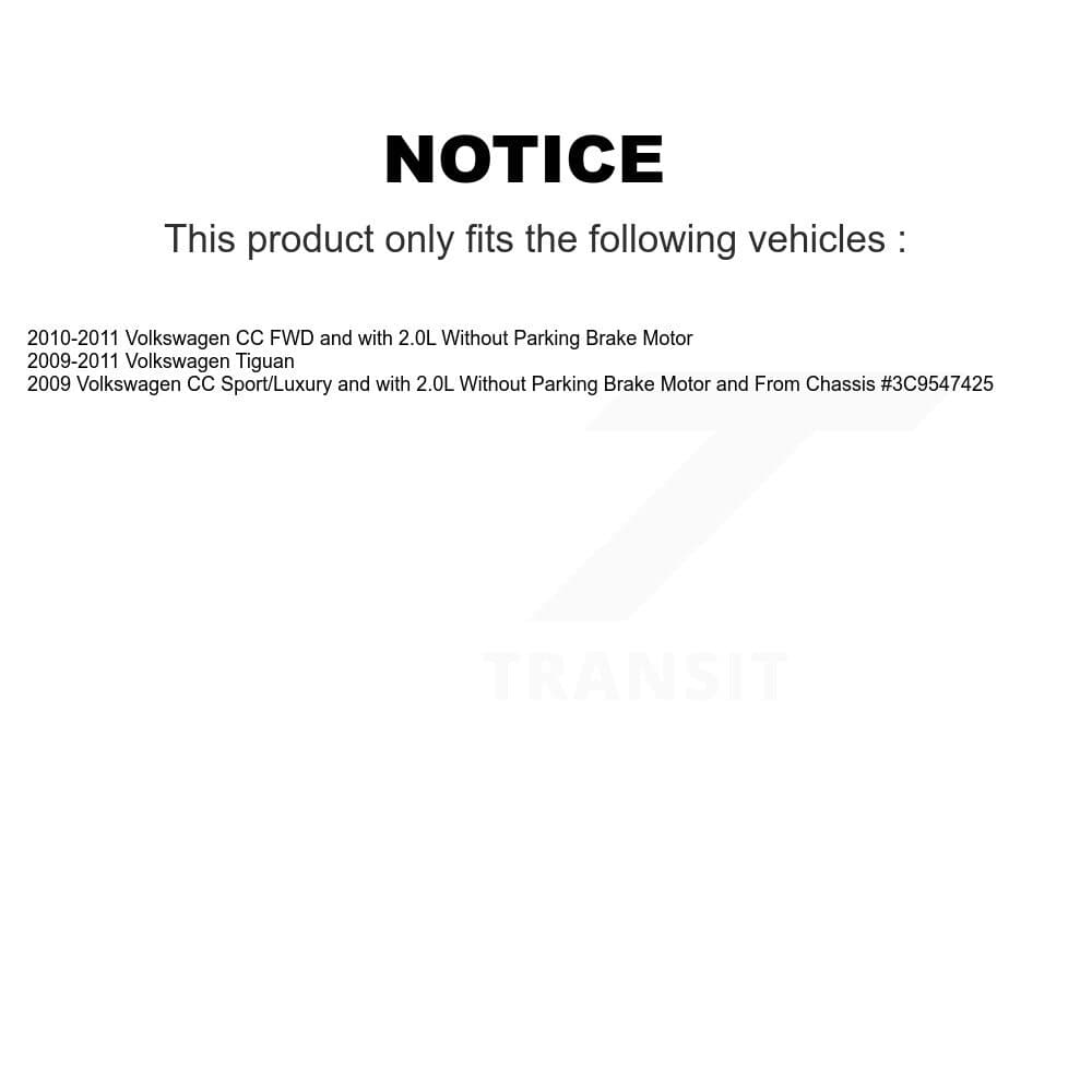 Transit Auto - KCD-100448T - Rear Disc Brake Kits image 24