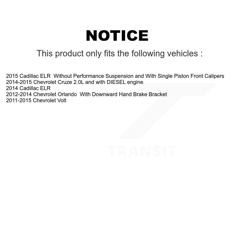 Transit Auto - KCD-100453P - Rear Disc Brake Kits image 24