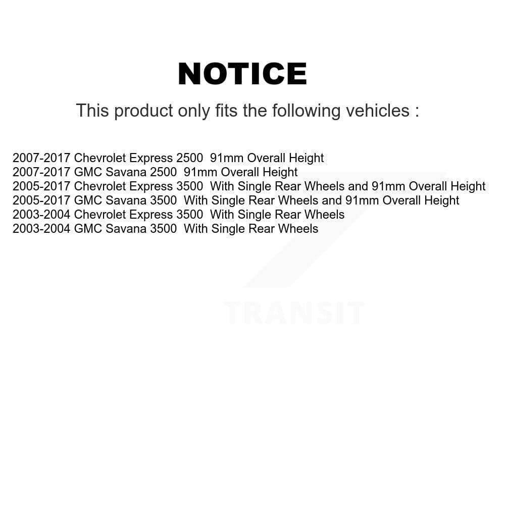 Transit Auto - KCD-100464S - Rear Disc Brake Kits image 24