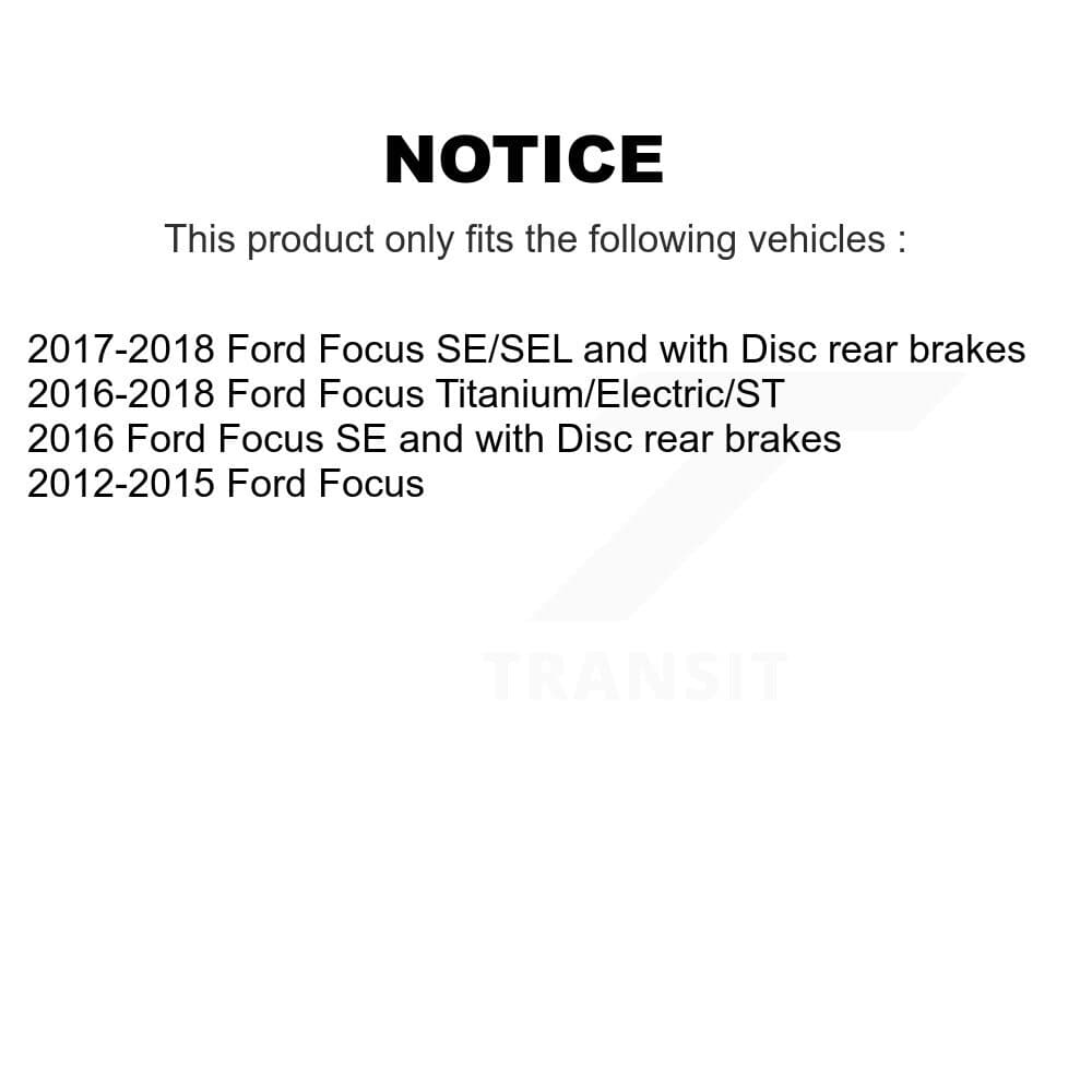 Transit Auto - KCD-100466S - Rear Disc Brake Kits image 24
