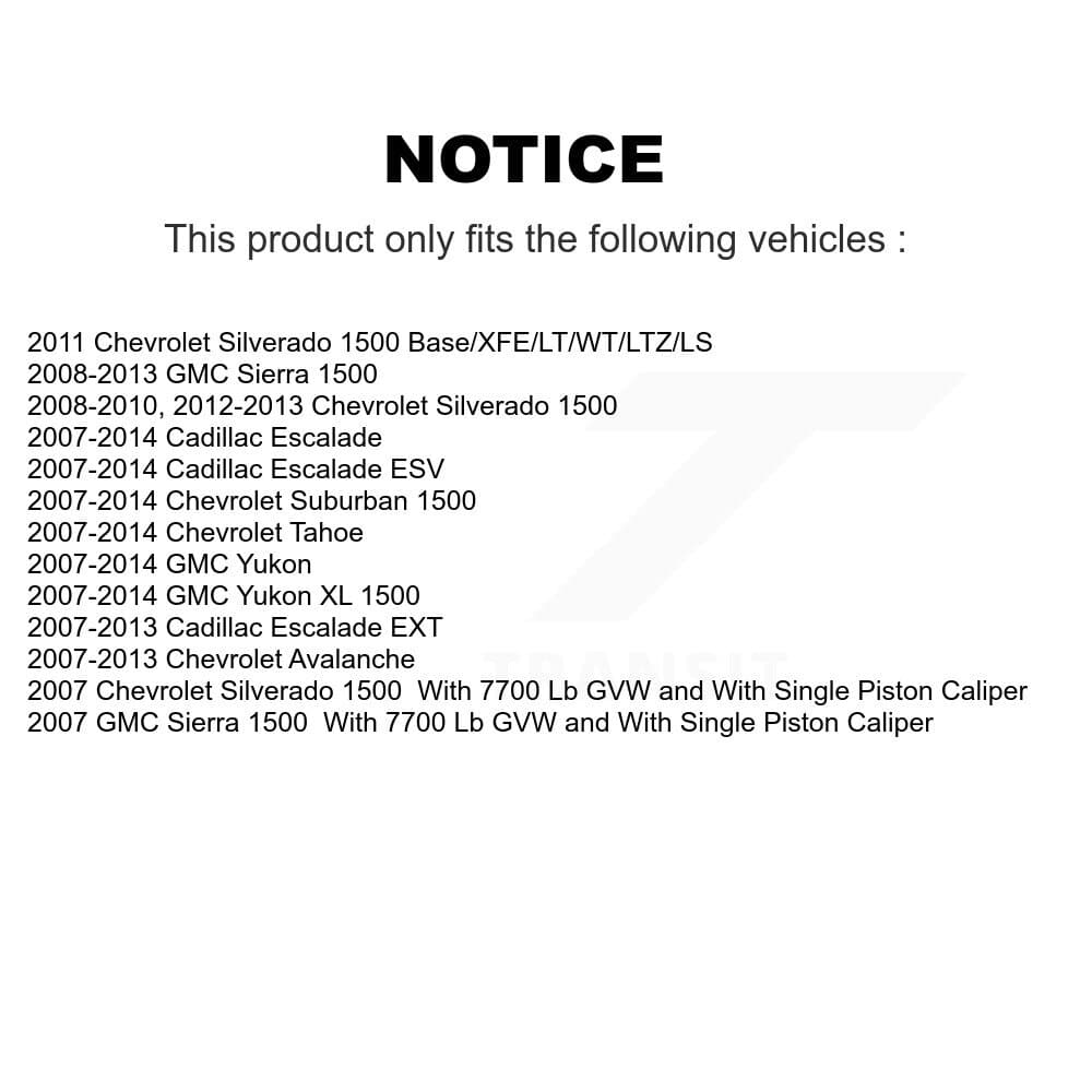 Transit Auto - KCD-100478C - Rear Disc Brake Kits image 24