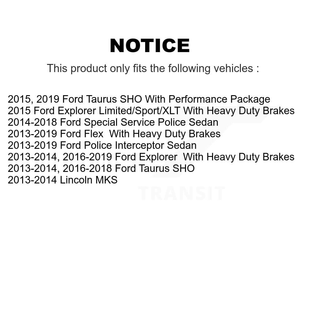 Transit Auto - KCD-100490S - Rear Disc Brake Kits image 24