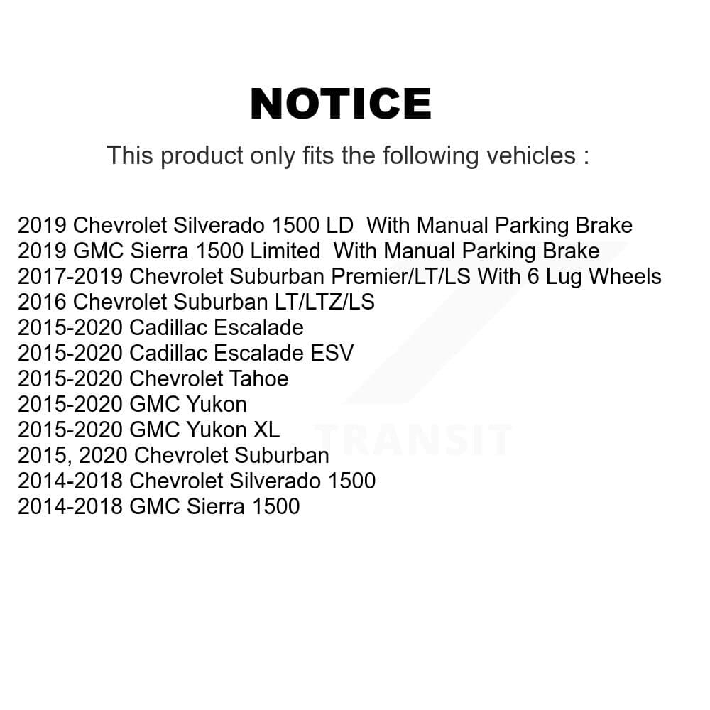 Transit Auto - KCD-100490T - Rear Disc Brake Kits image 24