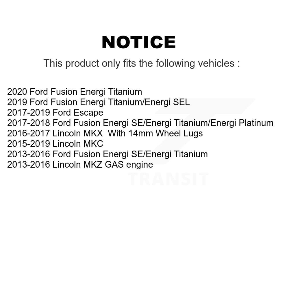Transit Auto - KCD-100523T - Rear Disc Brake Kits image 24