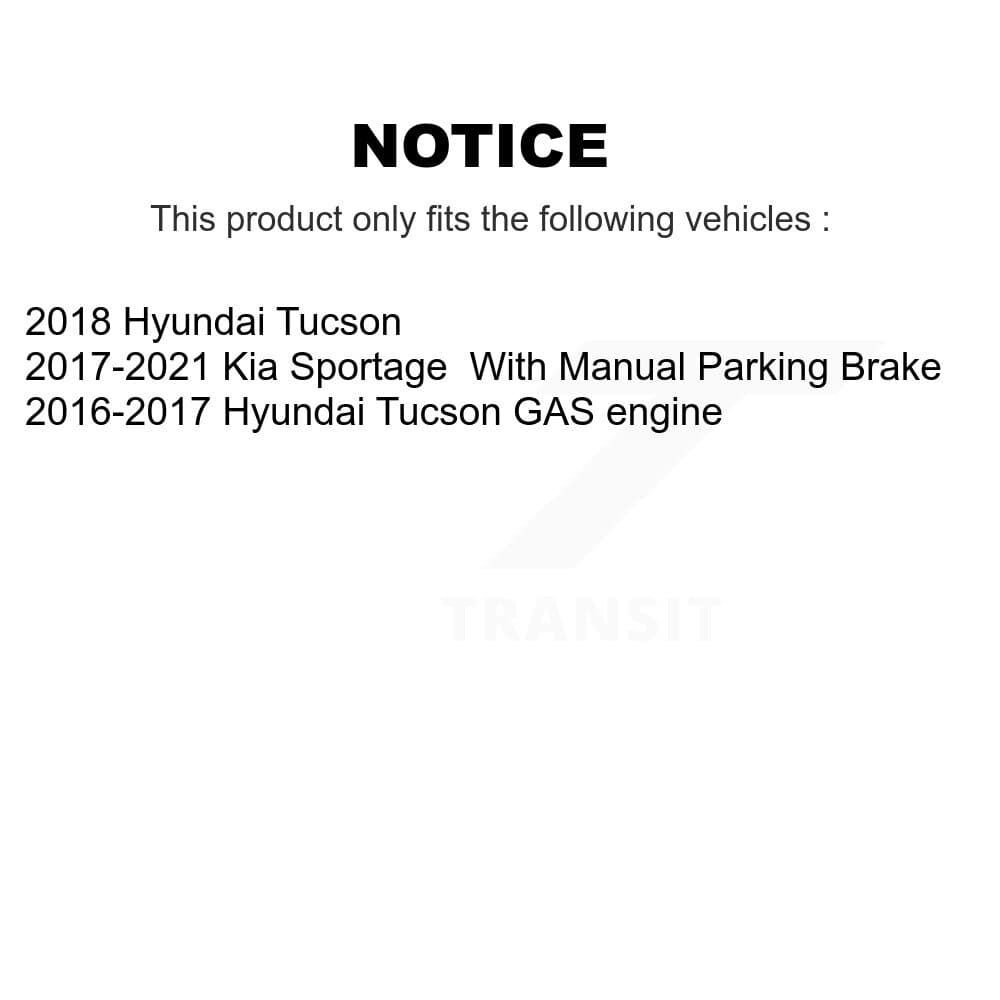 Transit Auto - KCD-100551T - Rear Disc Brake Kits image 24