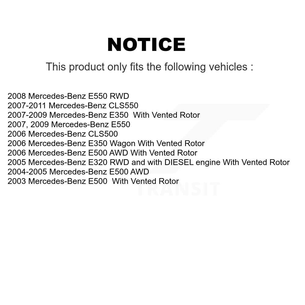 Transit Auto - KCD-100555T - Rear Disc Brake Kits image 24