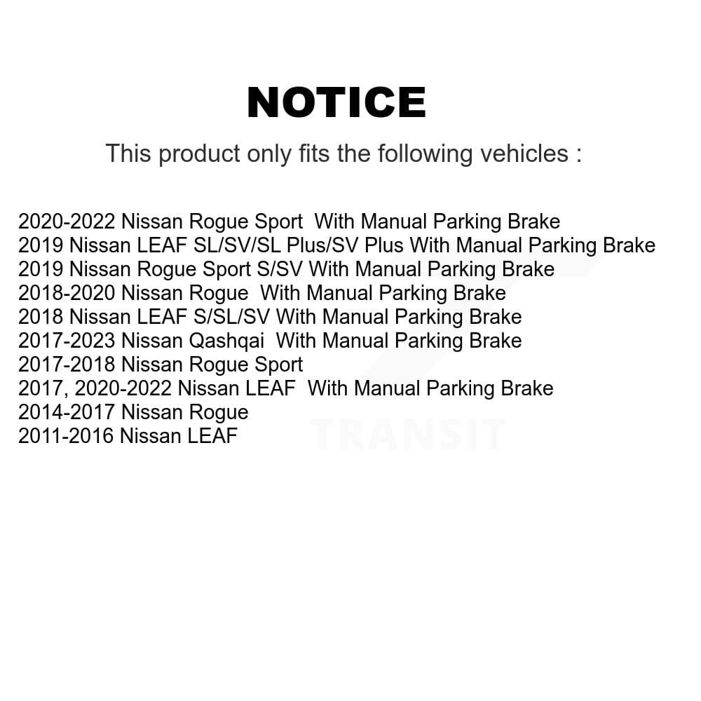 Transit Auto - KCD-100622P - Rear Disc Brake Kits image 24