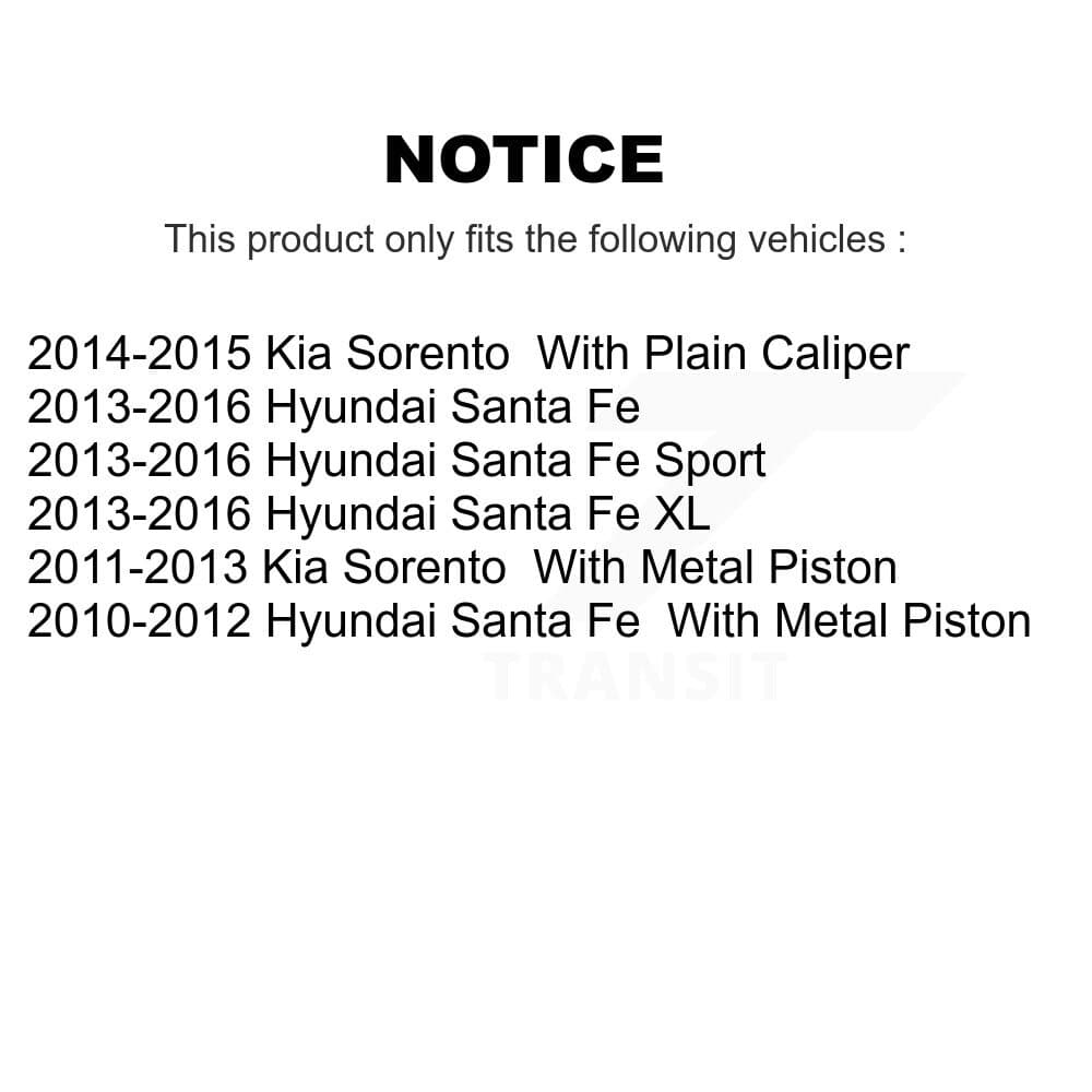 Transit Auto - KCD-100658S - Rear Disc Brake Kits image 24