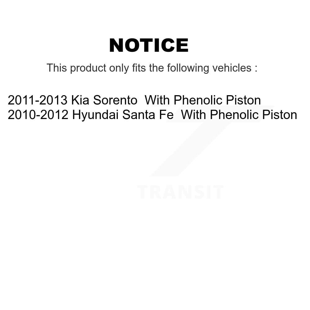 Transit Auto - KCD-100676T - Rear Disc Brake Kits image 24