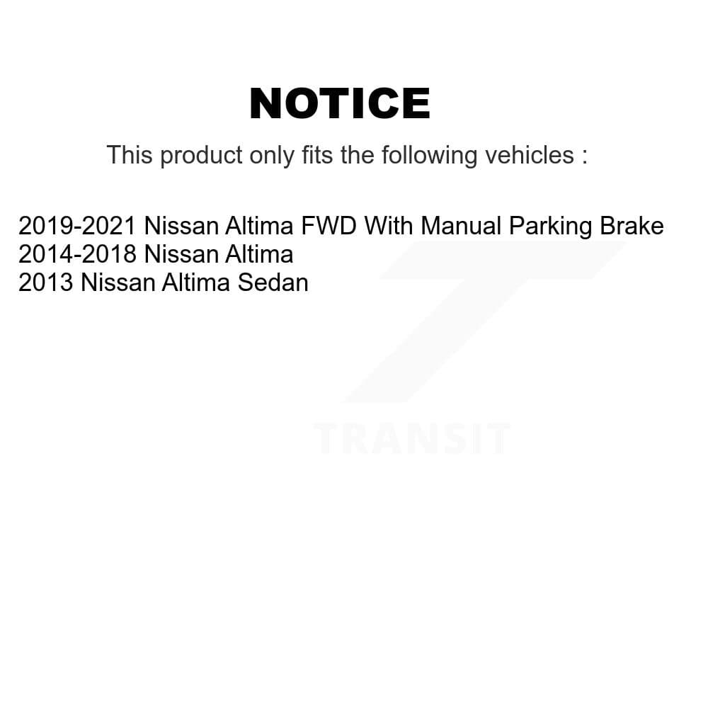 Transit Auto - KCD-101054N - Front and Rear Disc Brake Kits image 24