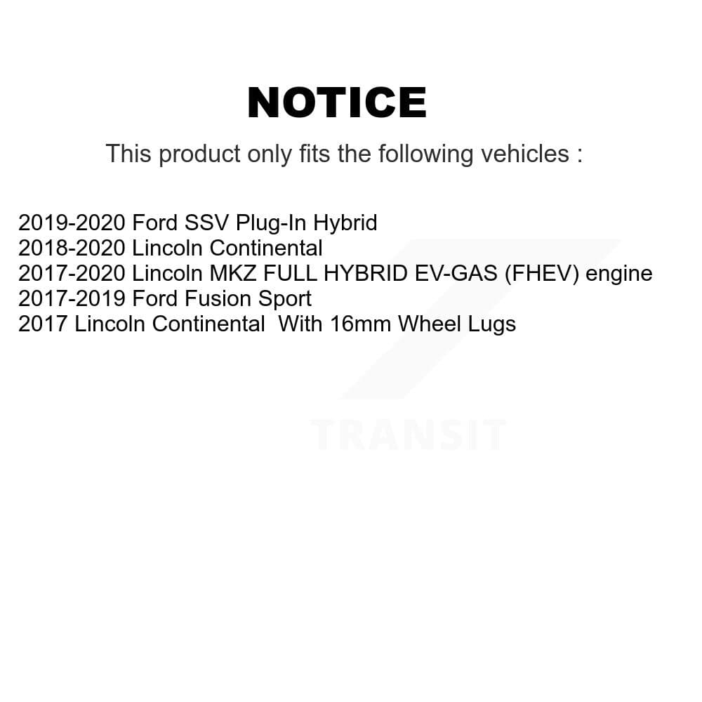 Transit Auto - KCD-101416N - Rear Disc Brake Kits image 24