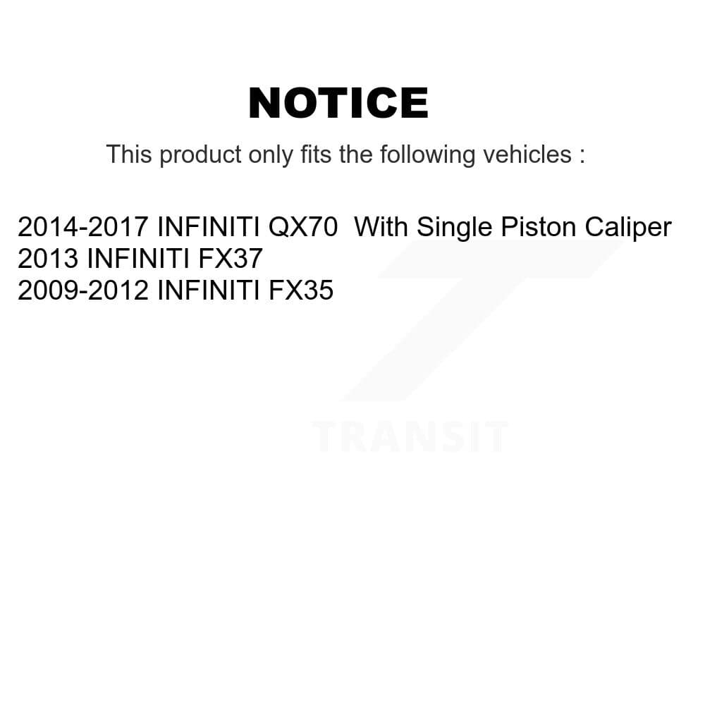 Transit Auto - KCD-101544N - Rear Disc Brake Kits image 24