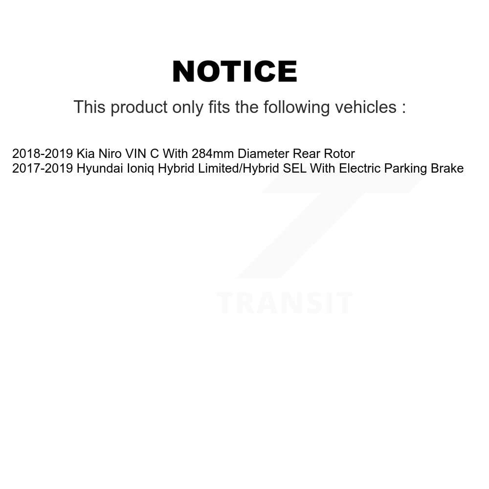 Transit Auto - KCG-100003P - Rear Disc Brake Kits image 24
