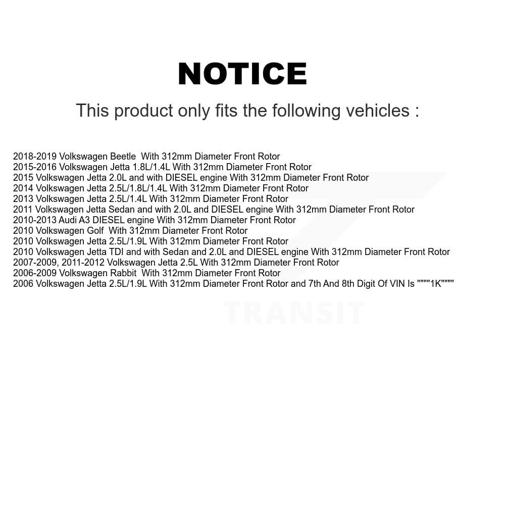 Transit Auto - KCG-100007N - Front Disc Brake Kits image 24