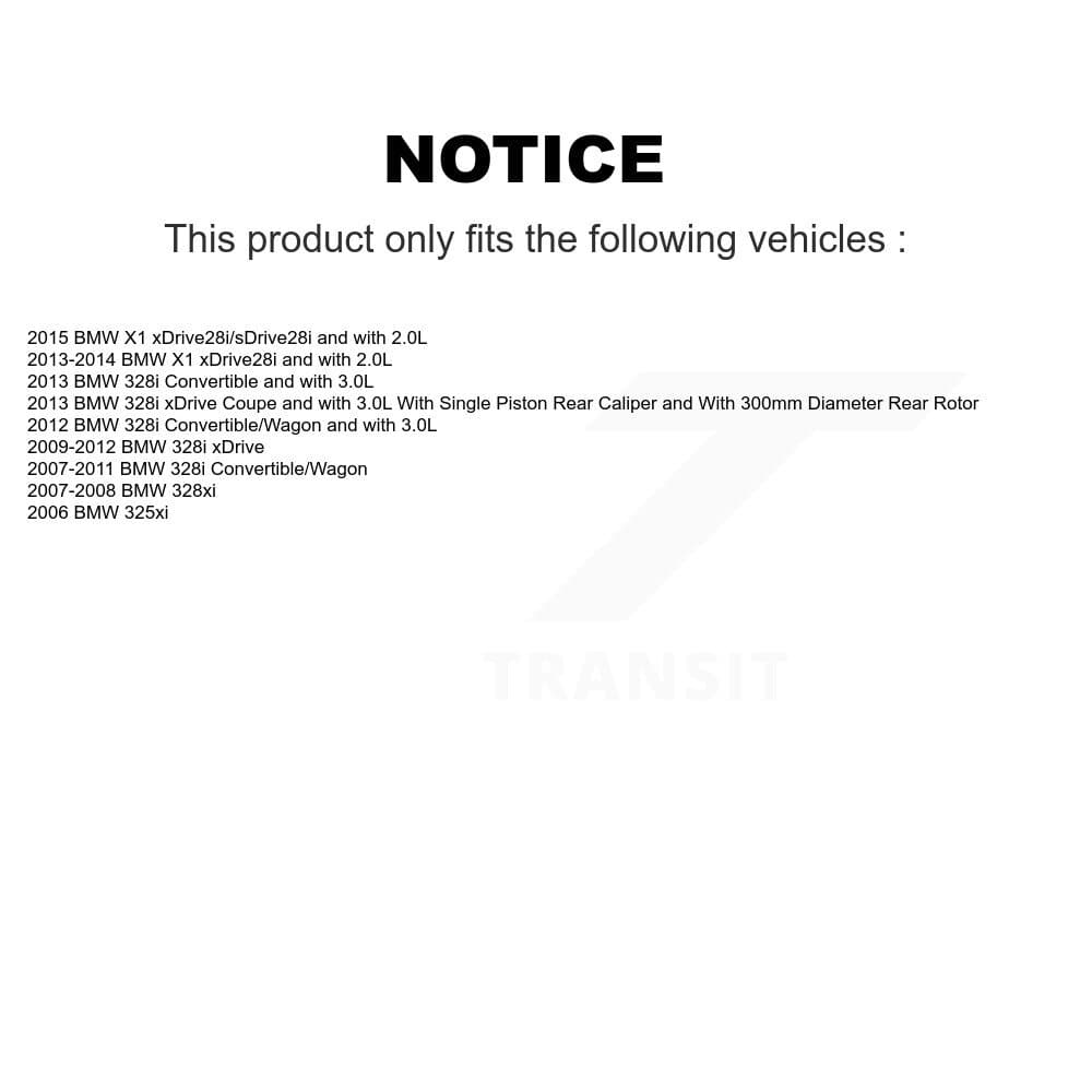 Transit Auto - KCG-100007S - Rear Disc Brake Kits image 24