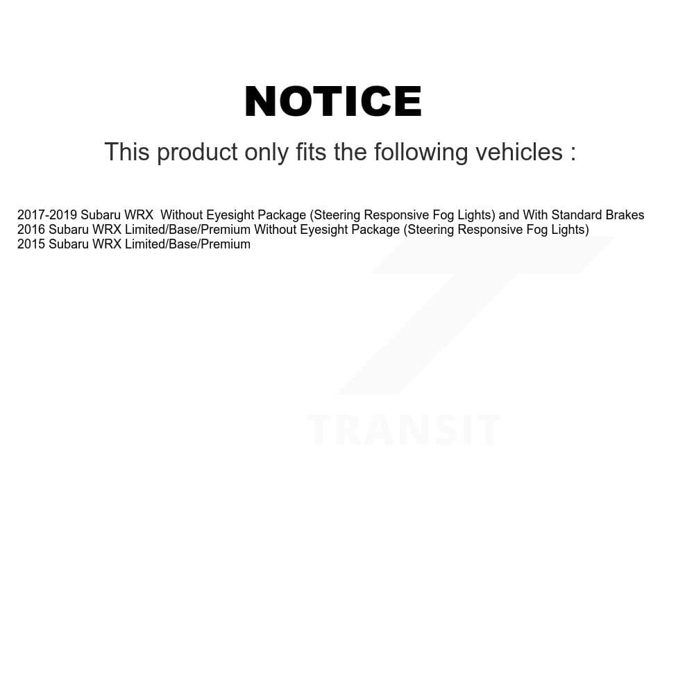 Transit Auto - KCG-100021C - Rear Disc Brake Kits image 24