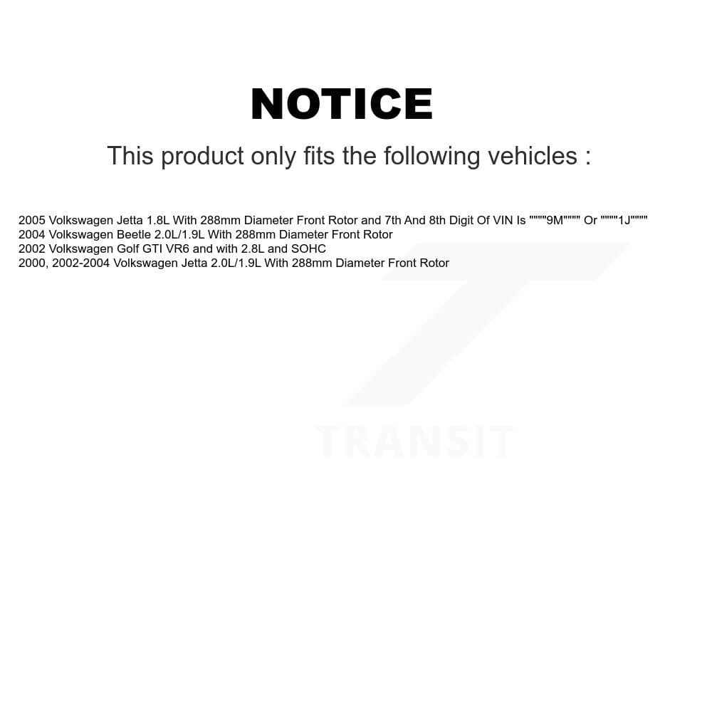 Transit Auto - KCG-100022N - Front Disc Brake Kits image 24