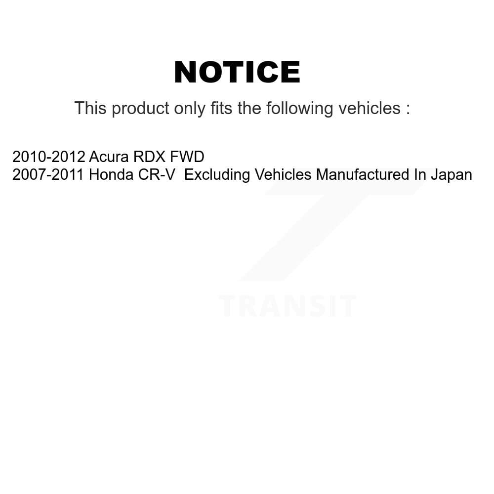 Transit Auto - KCG-100124T - Rear Disc Brake Kits image 24