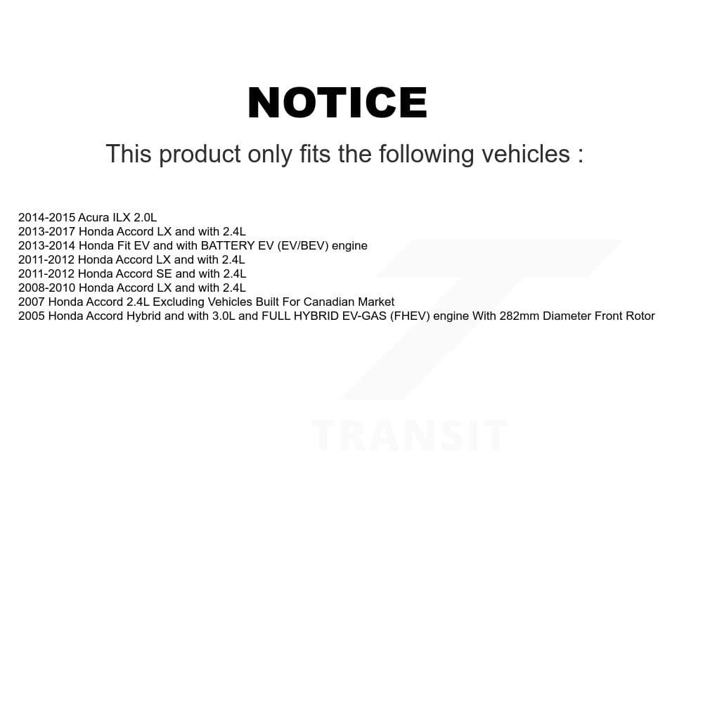 Transit Auto - KCG-100143N - Front Disc Brake Kits image 24