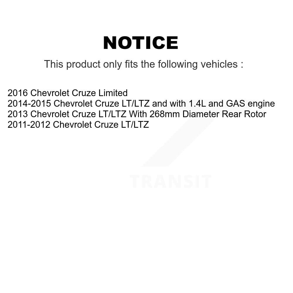 Transit Auto - KCG-100144P - Rear Disc Brake Kits image 24