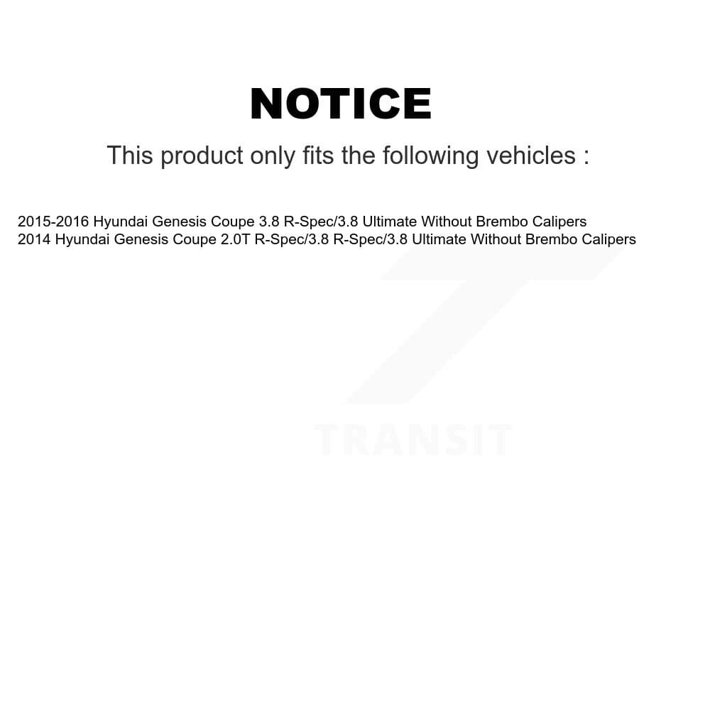 Transit Auto - KCG-100239N - Front Disc Brake Kits image 24