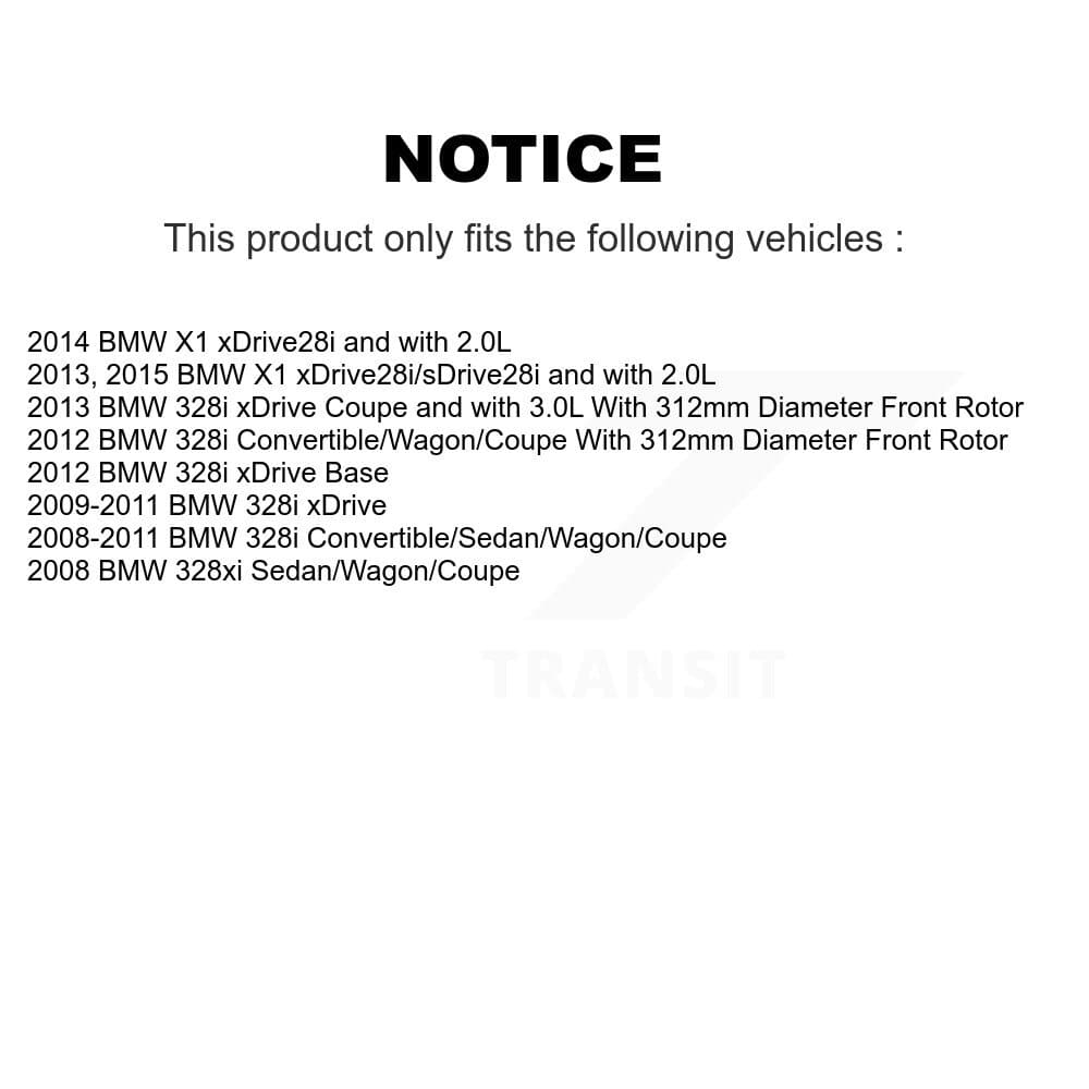 Transit Auto - KCG-100260N - Front Disc Brake Kits image 24