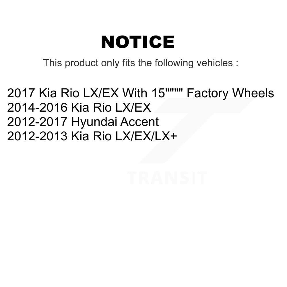 Transit Auto - KCG-100287N - Front Disc Brake Kits image 24