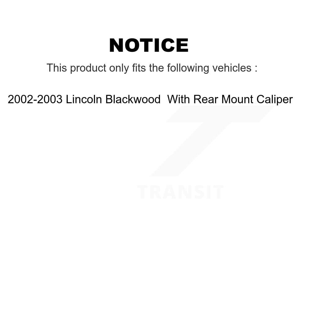 Transit Auto - KCG-100310T - Rear Disc Brake Kits image 24