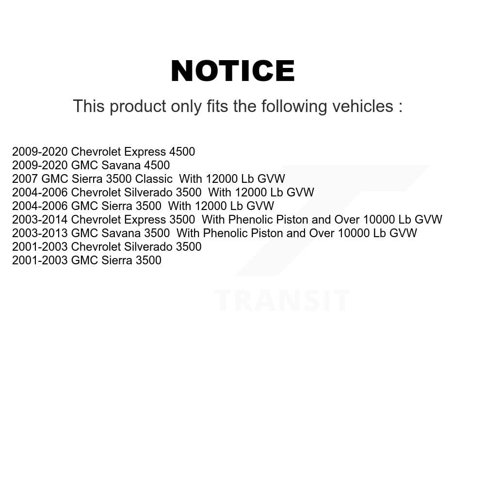 Transit Auto - KCG-100318N - Front Disc Brake Kits image 24