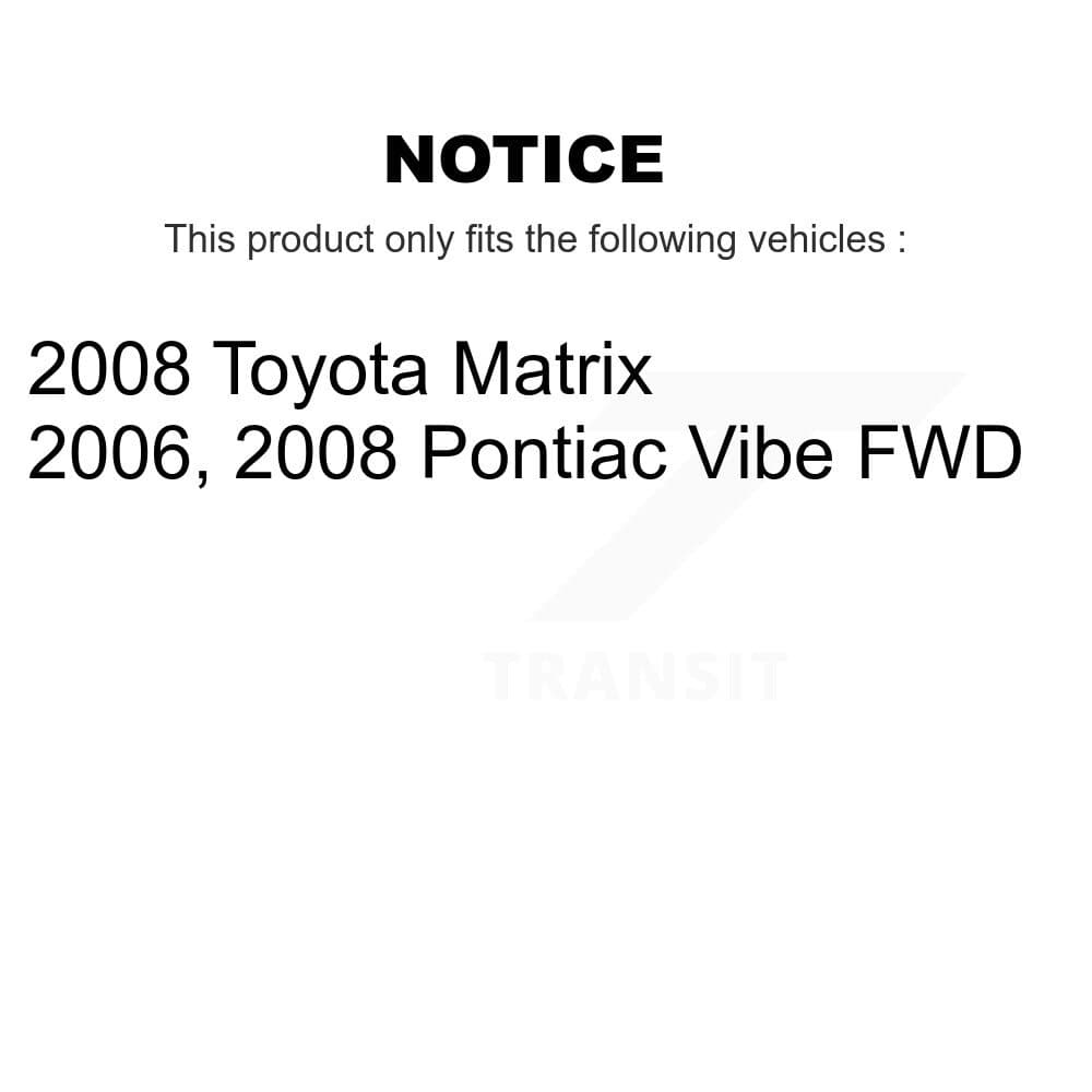 Transit Auto - KCG-100348S - Front and Rear Disc Brake Kits image 24