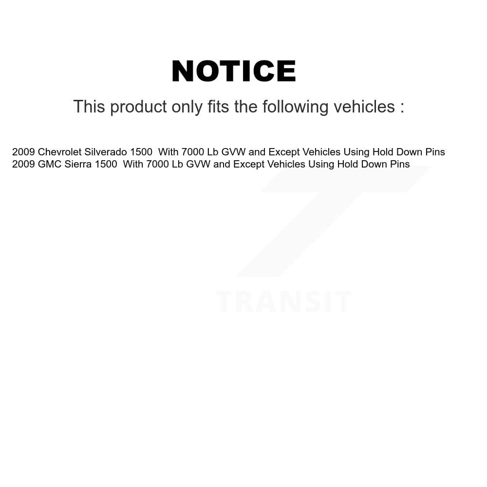 Transit Auto - KCG-100354T - Front and Rear Disc Brake Kits image 24