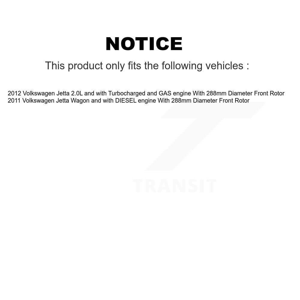 Transit Auto - KCG-100407P - Front and Rear Disc Brake Kits image 24
