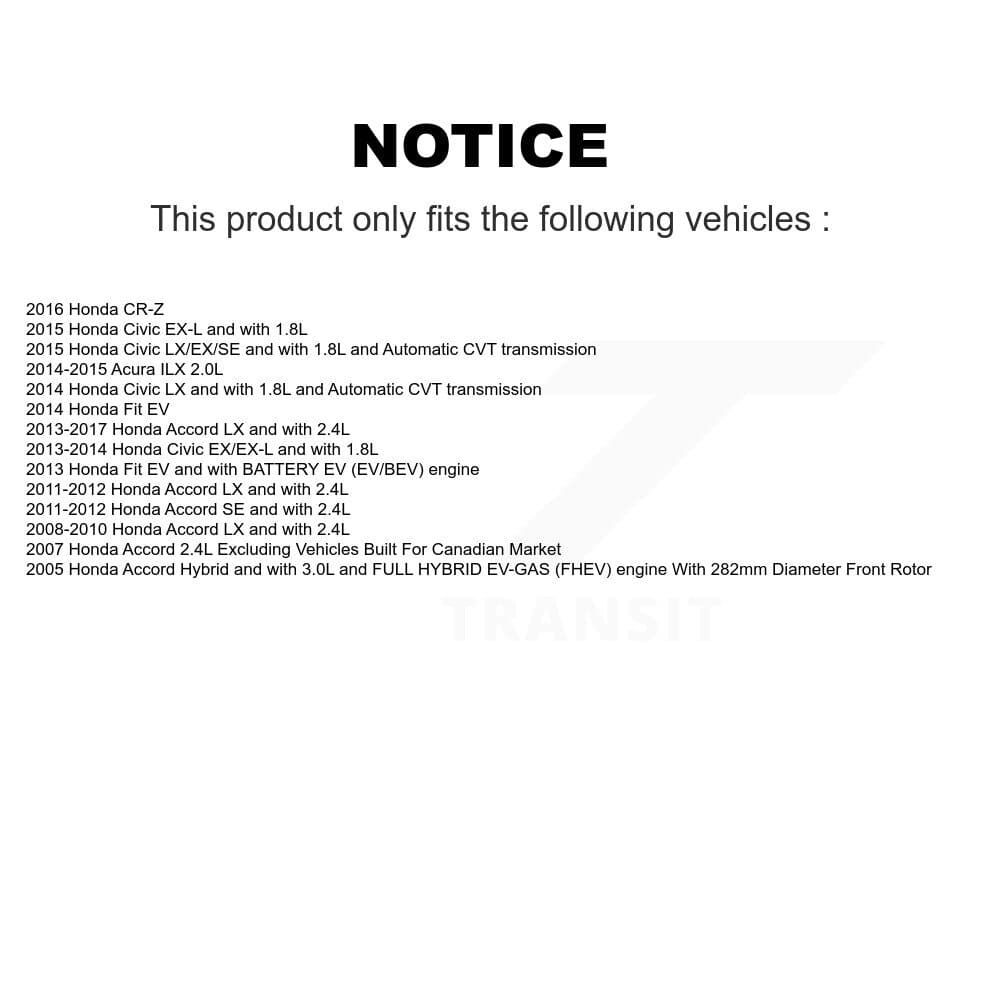 Transit Auto - KCG-100456T - Front Disc Brake Kits image 24