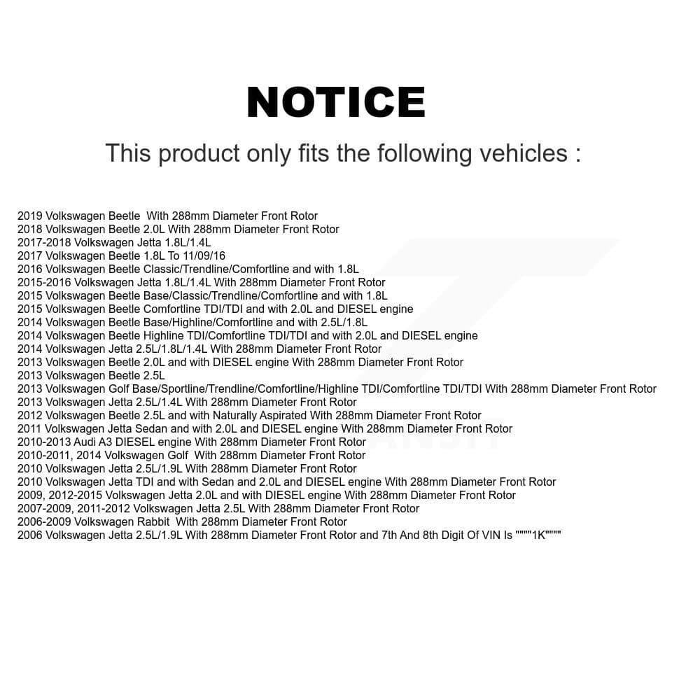 Transit Auto - KCG-100516T - Front Disc Brake Kits image 24