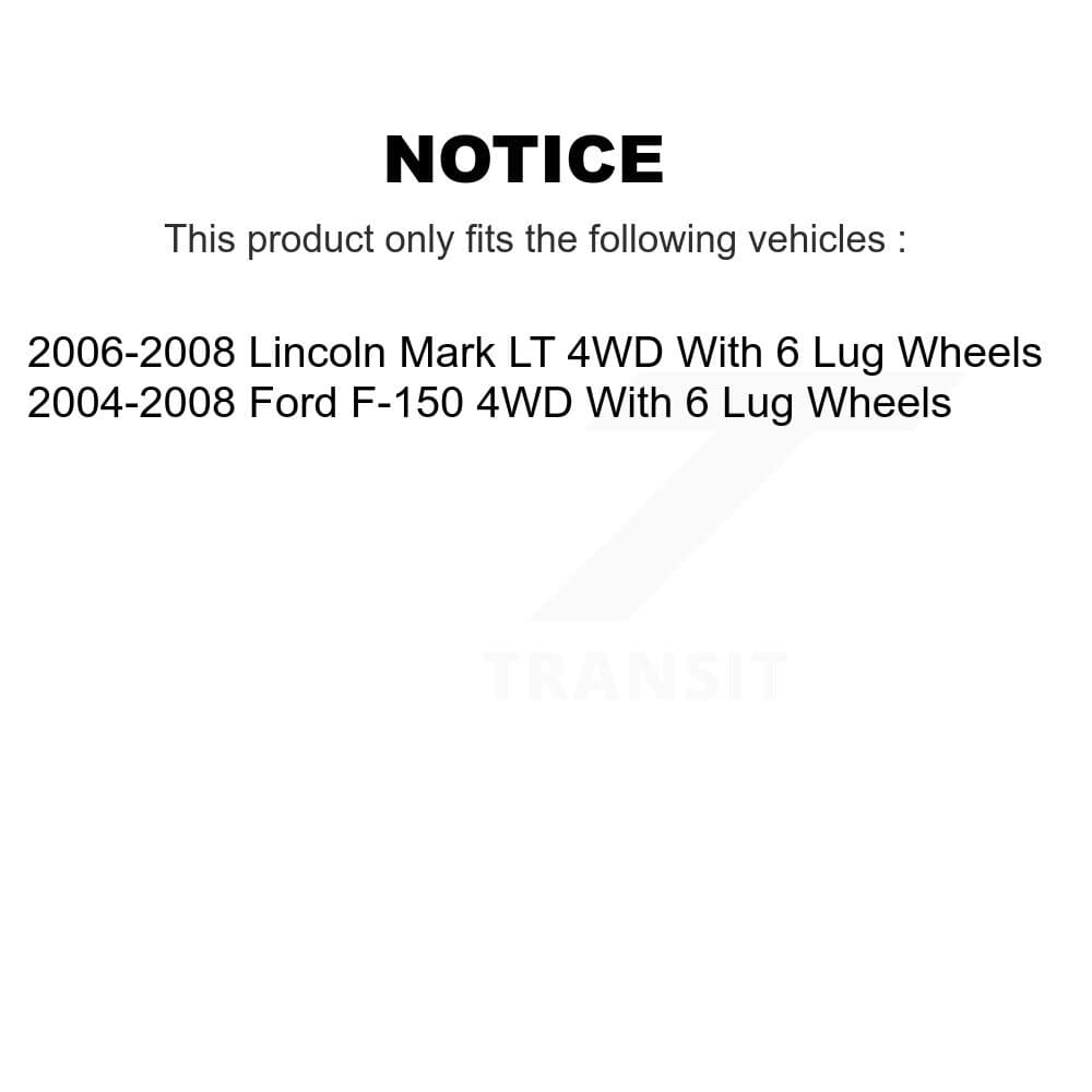 Transit Auto - KCG-100530C - Front Disc Brake Kits image 24